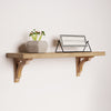 Natural Distressed Wood Corbel Shelf Brackets (Set of 2)